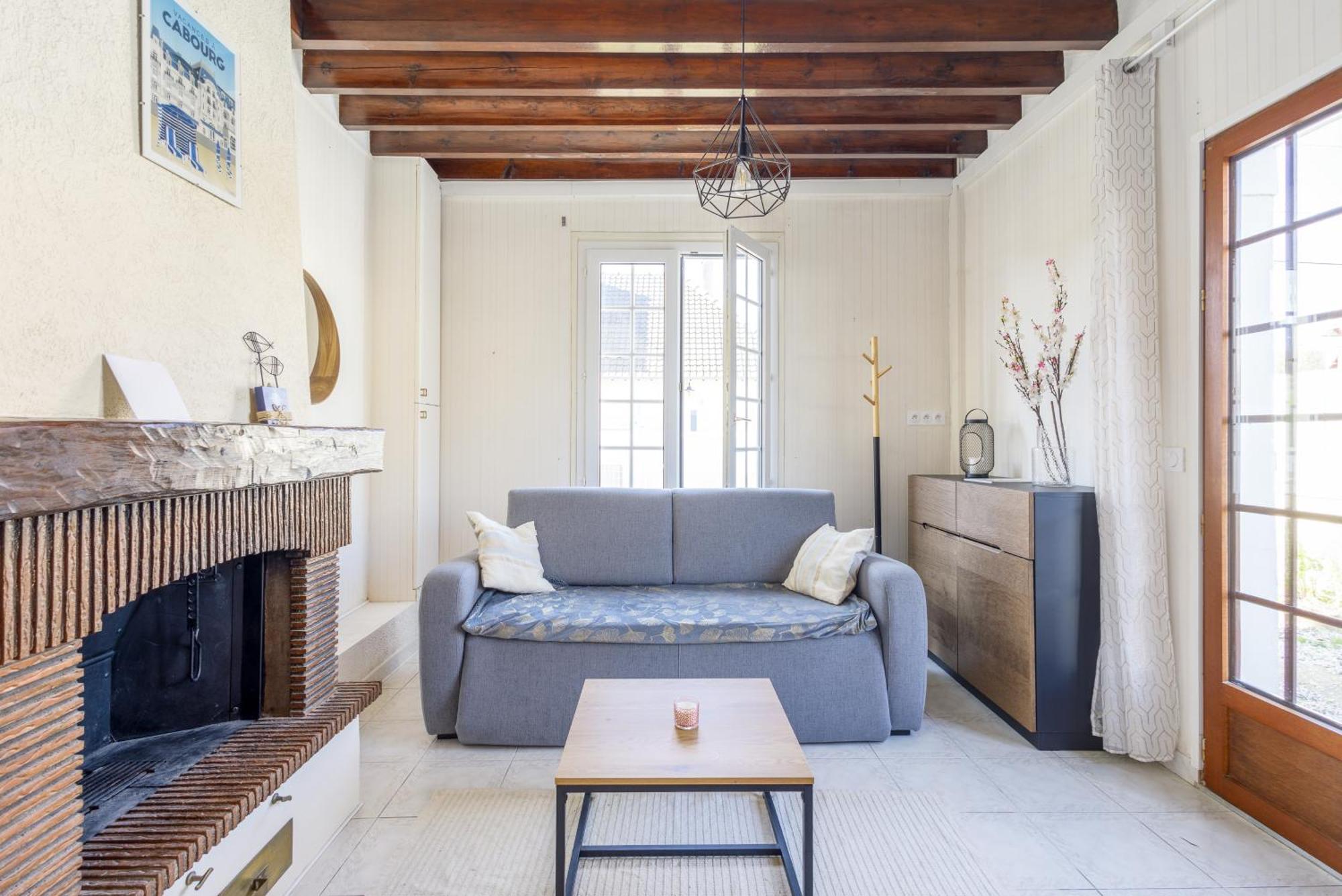 La Maison Cabourgeaise Proche Mer Екстериор снимка
